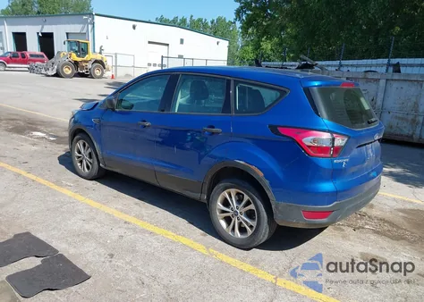 2017 Ford Escape S from USA, damaged, VIN 1FMCU0F70HUD09294